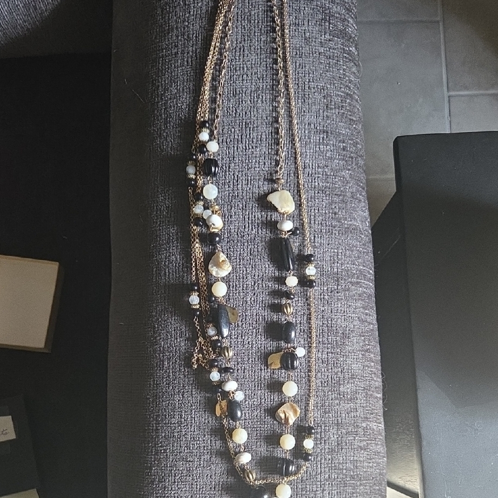 Elegant Multi-Color Beaded Necklace